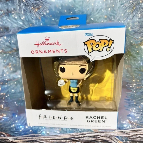 NEW Hallmark FRIENDS Rachel Green - FUNKO POP!Cute Christmas Ornament - Picture 6 of 8